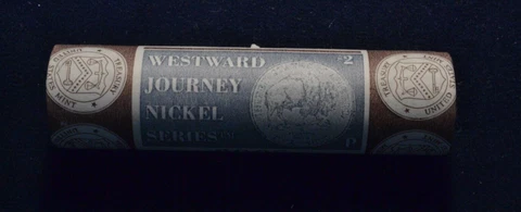 2005 P Westward Journey $2 Modern Buffalo Nickel Original Roll Cover