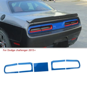 Cubierta de lámpara de luz trasera azul para Dodge Challenger 2015+ accesorios exteriores - Imagen 1 de 11