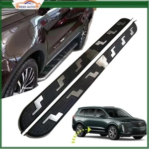 Running Boards Side Steps Pedal Nerf Bar fits for Cadillac XT6 2019 20 21 22 23 - Picture 1 of 6
