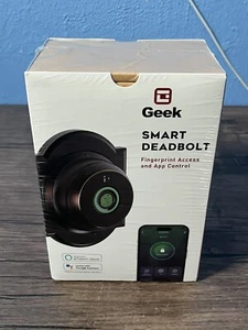 Control de aplicación de huellas dactilares Geek Smart Deadbolt RD02PRO NUEVO - Imagen 1 de 2