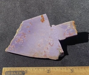 JADEITE PURPLE FINE SLAB TRIMING 262 GRAMS or 1.8 OZ's - Picture 1 of 5