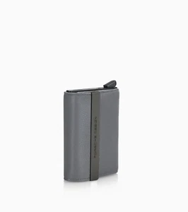 Porsche Design Herren Pop Up Kartenetui 4056487017792 Leder Grau 4 Karten + 6 - Bild 1 von 2
