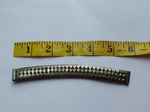 Vintage Topps Watch Band Expansion Stretch Stainless Steel Bracelet Japan - Picture 1 of 6