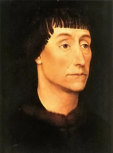 Nice Oil painting rogoer vander weyden - portrait of a man free shipping cost - Picture 1 of 1
