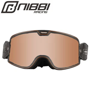 NIBBI Motorcycle Race Goggles Offroad MX ATV UTV Enduro Quad Glasses Eyewear - Foto 1 di 11