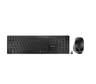 CHERRY DW 9500 SLIM keyboard Mouse included RF Wireless+Bluetooth QWERTZ German - Image 1 of 4