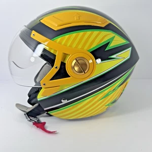 PGR MP01 Open Face Vented Boy's Helmet Medium 57-58 cm. DOT Motorcycle ATV - Picture 1 of 13