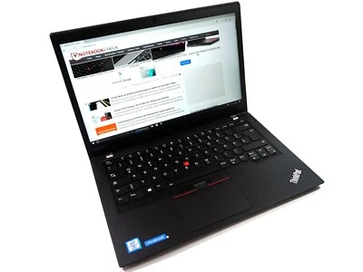 Lenovo ThinkPad T470s Laptop i7 2.6GHz 20GB NEW 500GB NVME SSD 14" FHD WIN 10 p - Image 1 of 4