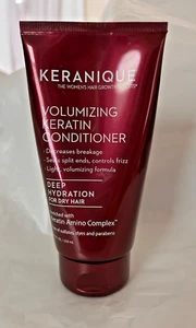 ACONDICIONADOR VOLUMINIZADOR de queratina Keranique 4,5 oz / 133 ml **NUEVO** SELLADO - Imagen 1 de 3