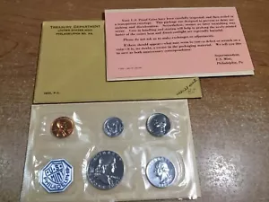 1963 U.S. Mint Silver Proof Set Sealed Original Cello/Envelope-022023-02 - Picture 1 of 5