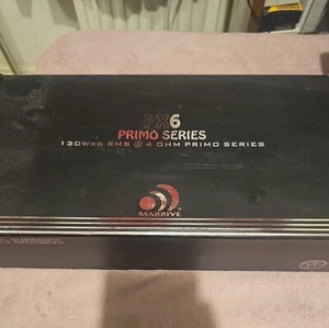 Massive Audio Primo PX6 Amplifier - Picture 1 of 2