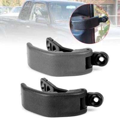 Cierre de ventana de vidrio cuarto trasero izquierdo derecho para Toyota Tacoma 1989-2000 1997 Foto 1 de 4