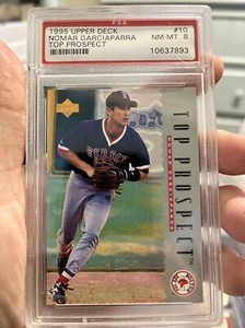 Nomar Garciaparra 1995 Upper Deck 10 PSA 8