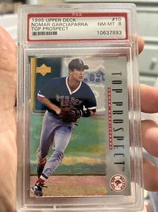 Nomar Garciaparra 1995 Upper Deck 10 PSA 8 - Picture 1 of 2