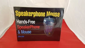 NUOVO MOUSE MOUSE MOUSE TELEFONO ALTOPARLANTE MICROFONO PRIVATO AURICOLARE VIVAVOCE SPEDIZIONE GRATUITA UK - Foto 1 di 1