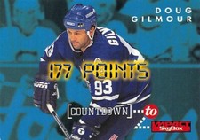 1995-96 SkyBox Impact Countdown to Impact #8 Doug Gilmour