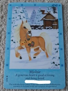 Bella Sara Northern Lights 13/55 Common Mjolnir Trading Collector Card - Bild 1 von 1