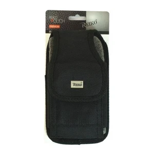 Reiko Vertical Apple i6 i7 i8 iX Pouch Black Clip Wallet Case - Picture 1 of 4