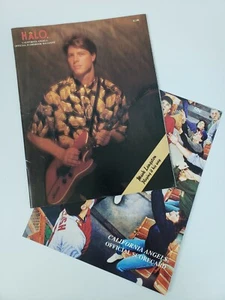 1991 California Angels HALO Official Scorebook Magazine - Mark Langston - Picture 1 of 6