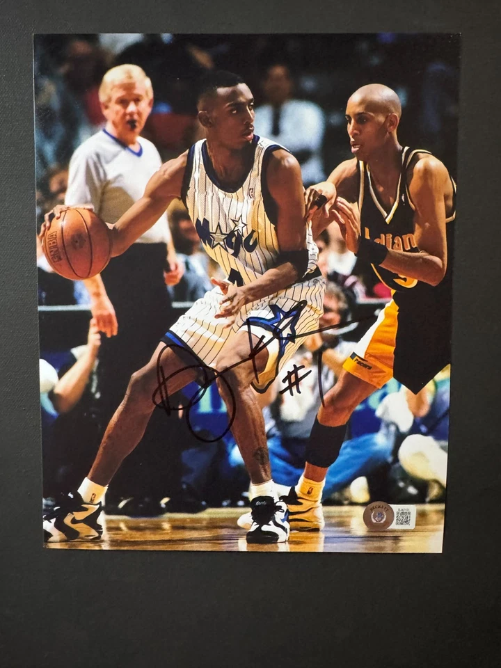 Anfernee Hardaway autographed signed Orlando Magic 8x10 photo Beckett BAS coa - Image 1 of 1