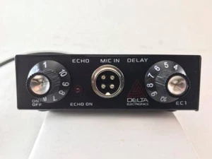 AMPLIFICATEUR MICRO DYNAMIQUE DELTA EC1 4 broches Cobra CB HAM / CHAMBRE D'ÉCHO avec ROGER BIP - Photo 1/8