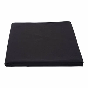 5x Black Square Table Cloth 224x224cm Fabric Linen-Look Function Restaurant - Picture 1 of 1