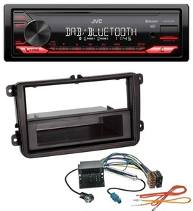 JVC DAB MP3 Bluetooth USB Autoradio für VW Sharan ab 10 Tiguan ab 07 Touran ab 0 - Bild 1 von 7