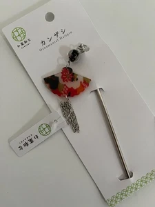 Neuer japanischer Kanzashi Haarstab Fächer Stil/DAISO JAPAN - Bild 1 von 3