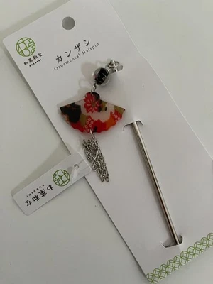 Новый японский Kanzashi волос палочка вентилятор стиль /DAISO Японии - Изображение 1 из 3