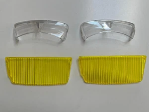 Blinker + Nebelscheinwerfer Streuscheiben Klar/Gelb für Mercedes W114 W115 NEU - Picture 1 of 4
