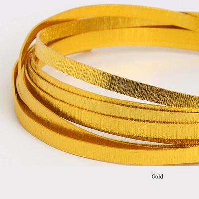 3M Flat Metal Aluminum Wire Jewelry Making Florist 12 Colors 1mm Thick 5mm Width - Image 1 of 4