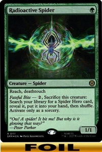 1x - Radioactive Spider - FOIL #111 - Marvel's Spider-Man - NM MTG - Picture 1 of 1