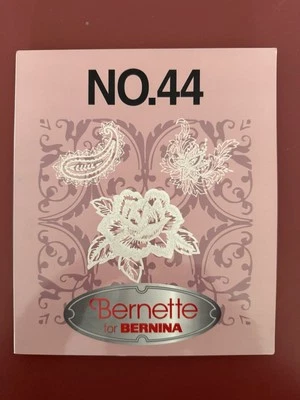 Bernette For Bernina Embroidery Card No 44 Complete Made In Japan - image 1 of 4