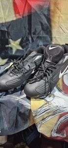 Nike Fußballschuhe Größe 13 schwarz weiß grau  - Bild 1 von 7