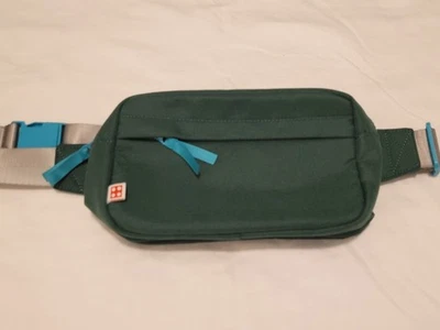 Lego X Target Forest Green Fanny Pack Crossbody Sling Waist Bag Silver Aqua - Image 1 of 2