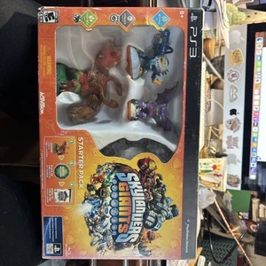 Wii U Skylanders Giants Starter Pack Jet-Vac Cynder Tree Rex - Picture 1 of 5