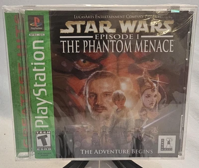 SEALED Star Wars: Episode I The Phantom Menace Sony PlayStation 1 PS1 - Image 1 of 4
