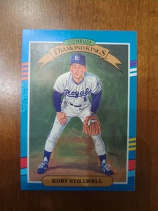 1990 Leaf Diamond Kings Kurt Stillwell - Picture 1 of 2
