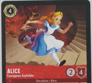 Alice - Courageous Keyholder - Reign of Jafar - 127/204 - singles - Lorcana TCG - Picture 1 of 26