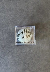 Gary Player Signed Golf Ball JSA Authenticated Display Case Autographed COA - Picture 1 of 3