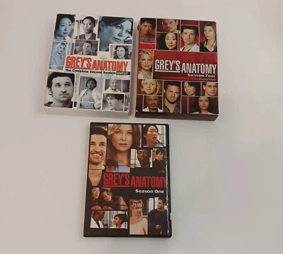 Grey's Anatomy Seasons 1, 2, & 4 DVDs Region 1 (No Code) - Image 1 of 4
