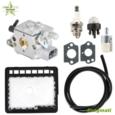 Carburetor For Echo CS-340 CS-341 CS-346 CS-3000 CS-3450 CS-3400 Air Fuel Filter - Image 1 of 4