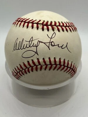 Whitey Ford New York Yankees Signed Autograph OMLB AL Baseball PSA DNA *22 - Image 1 of 2