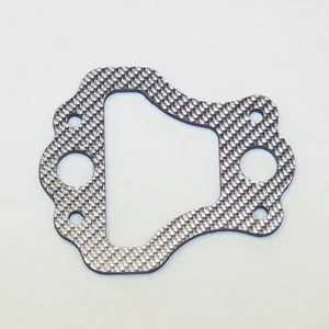XTREME RACING TEAM ASSOCIATED RC8 5X8 SILVER CARBON FIBER CENTER DIFF PLATE - Picture 1 of 1