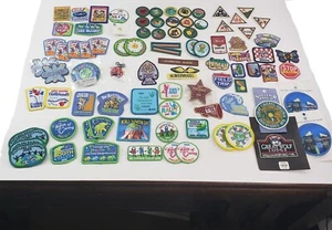 Konvolut 91 Pfadfinderinnen Aufnäher Abzeichen NEU - Bild 1 von 3