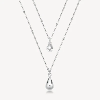 BROSWAY PERFECT COLLANA DOPPIO FILO DA DONNA IN ACCIAIO BPC36  (4700) - Immagine 1 di 4