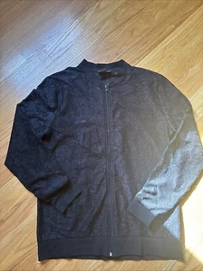 ASOS Black Light Weight Lace Bomber Jacket - Picture 1 of 4