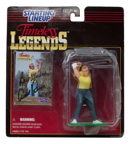 Arnold Palmer Signed Starting Lineup Timeless Legends Action Figure BAS LOA Cover