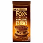Fox's Fabulous Half Coated Milk Chocolate Cookies 3 x 175g