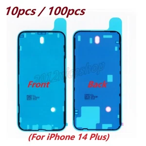 10pcs OEM Front Back LCD Frame Water Resistant Seal Adhesive For iPhone 14 Plus - Picture 1 of 7